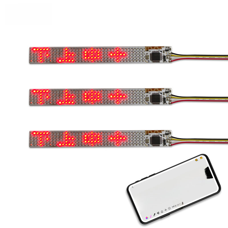 Led Flexible Display Hat Bluetooth LED Display Flexible Led Screen Backpack Vest Led Flexible Screen