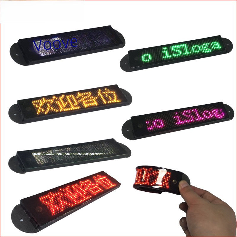 Led Flexible Display Hat Bluetooth LED Display Flexible Led Screen Backpack Vest Led Flexible Screen